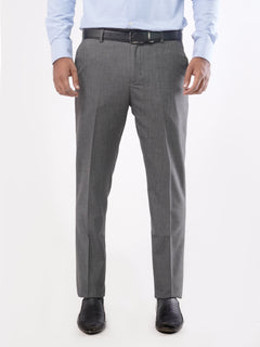 Light Grey Self Executive Formal Dress Trouser (FDT-022)