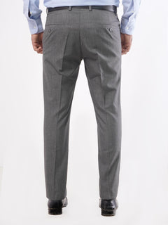 Light Grey Self Executive Formal Dress Trouser (FDT-022)