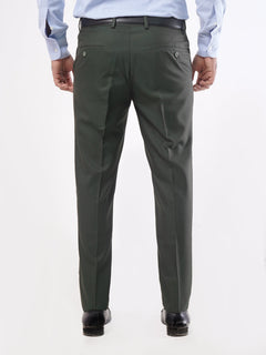 Dark Olive Self Executive Formal Dress Trouser (FDT-026)