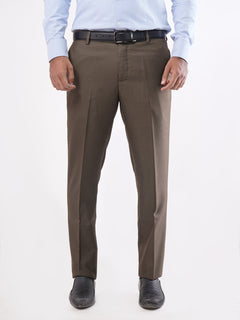 Brown Self Executive Formal Dress Trouser (FDT-032)