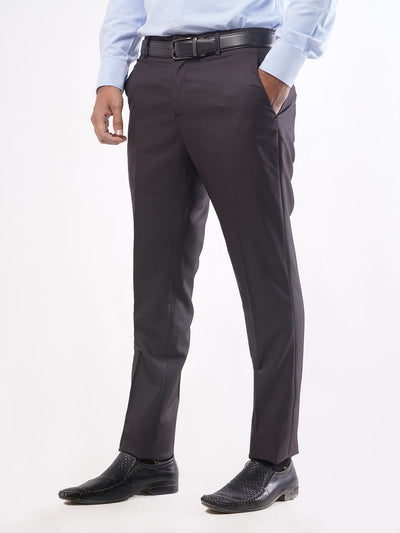 Dark Purple Self Executive Formal Dress Trouser (FDT-034)
