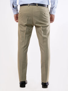 Khaki Self Executive Formal Dress Trouser (FDT-038)