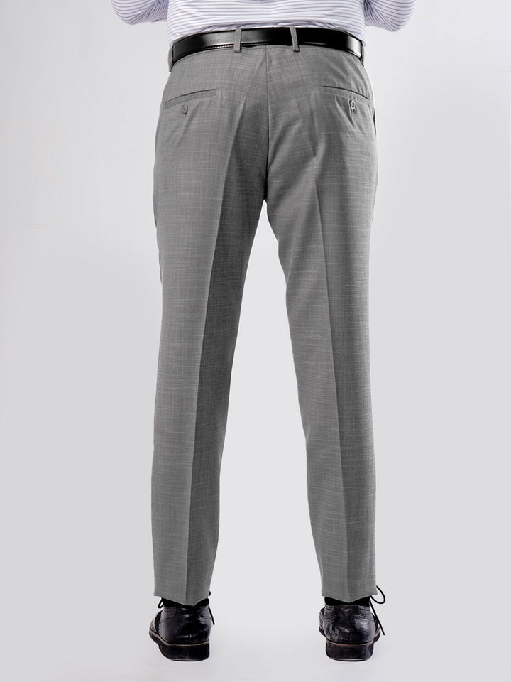 Light Grey Self Executive Formal Dress Trouser (FDT-046)