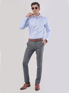 Grey Self Executive Formal Dress Trouser (FDT-051)