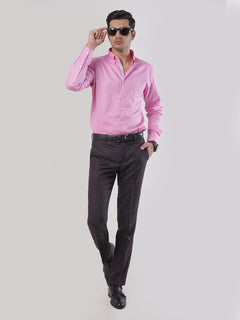 Dark Purple Self Executive Formal Dress Trouser (FDT-060)