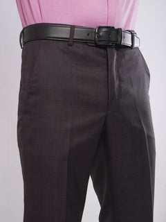 Dark Purple Self Executive Formal Dress Trouser (FDT-060)