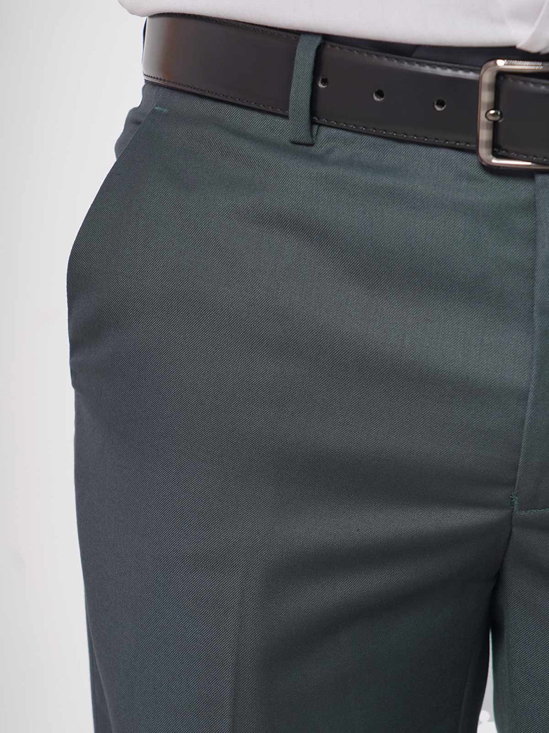 Dark teal Green Plain Formal Dress Trouser (FDT-061)