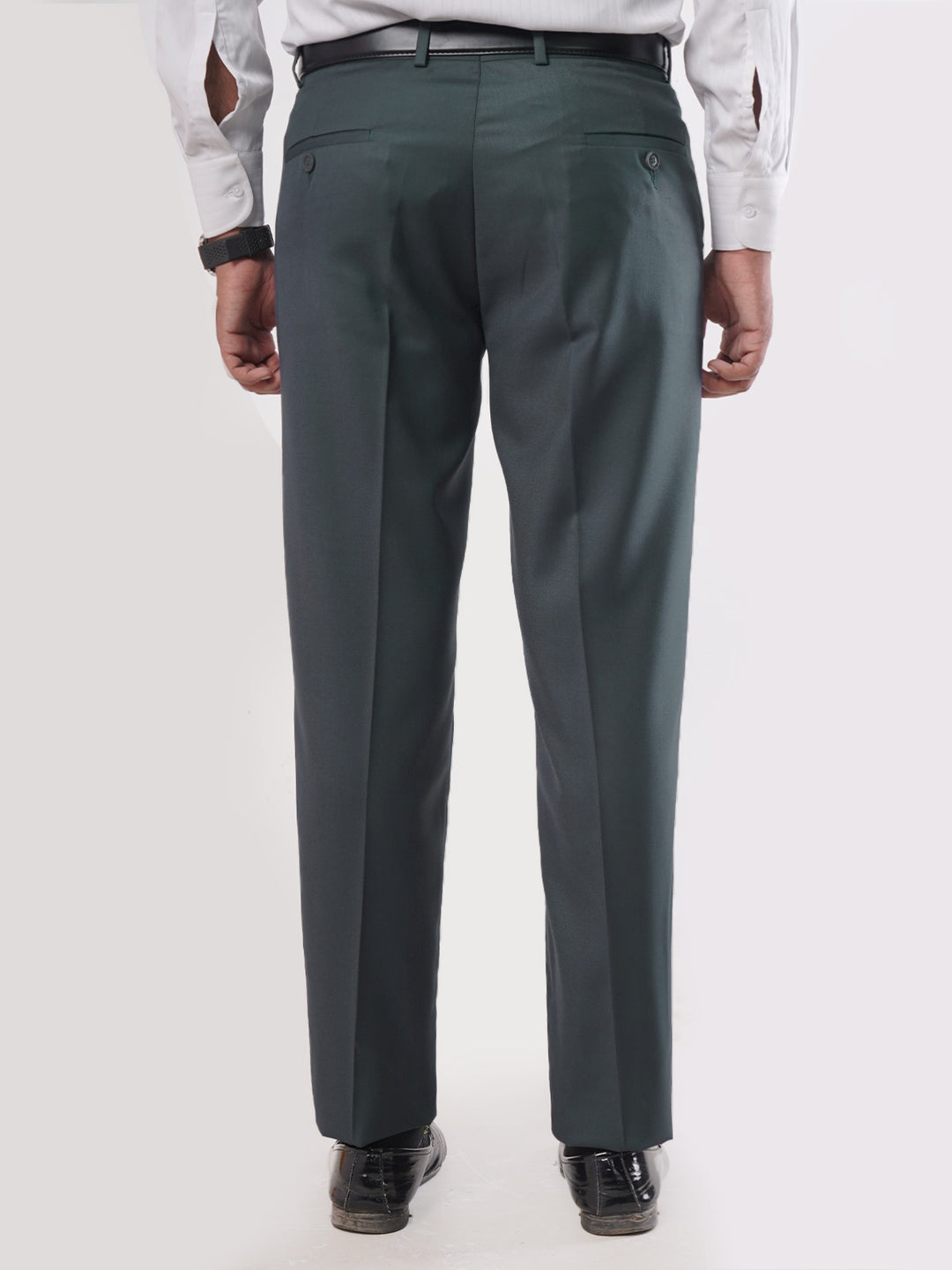 Dark teal Green Plain Formal Dress Trouser (FDT-061)