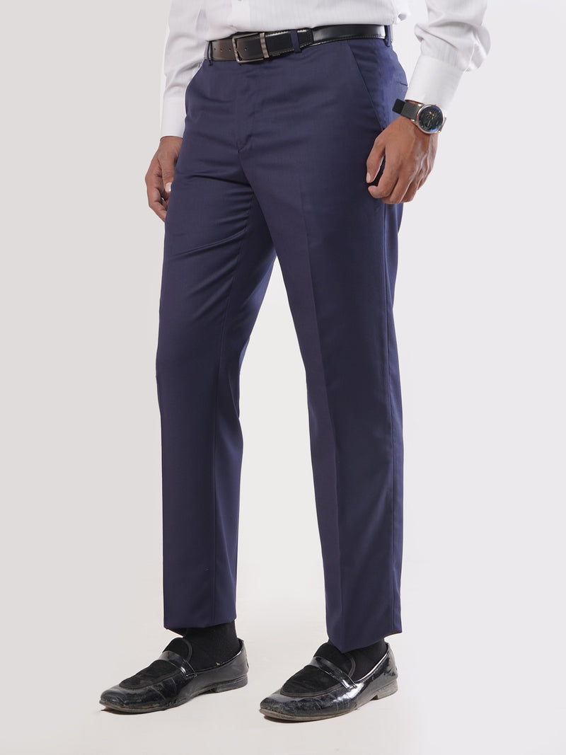 Navy Blue Plain Formal Dress Trouser (FDT-067)