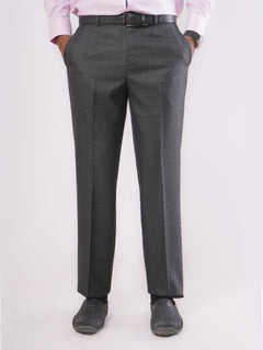 Grey Self Executive Formal Dress Trouser (FDT-068)