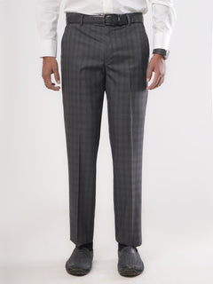 Dark Grey Self Executive Formal Dress Trouser (FDT-073)