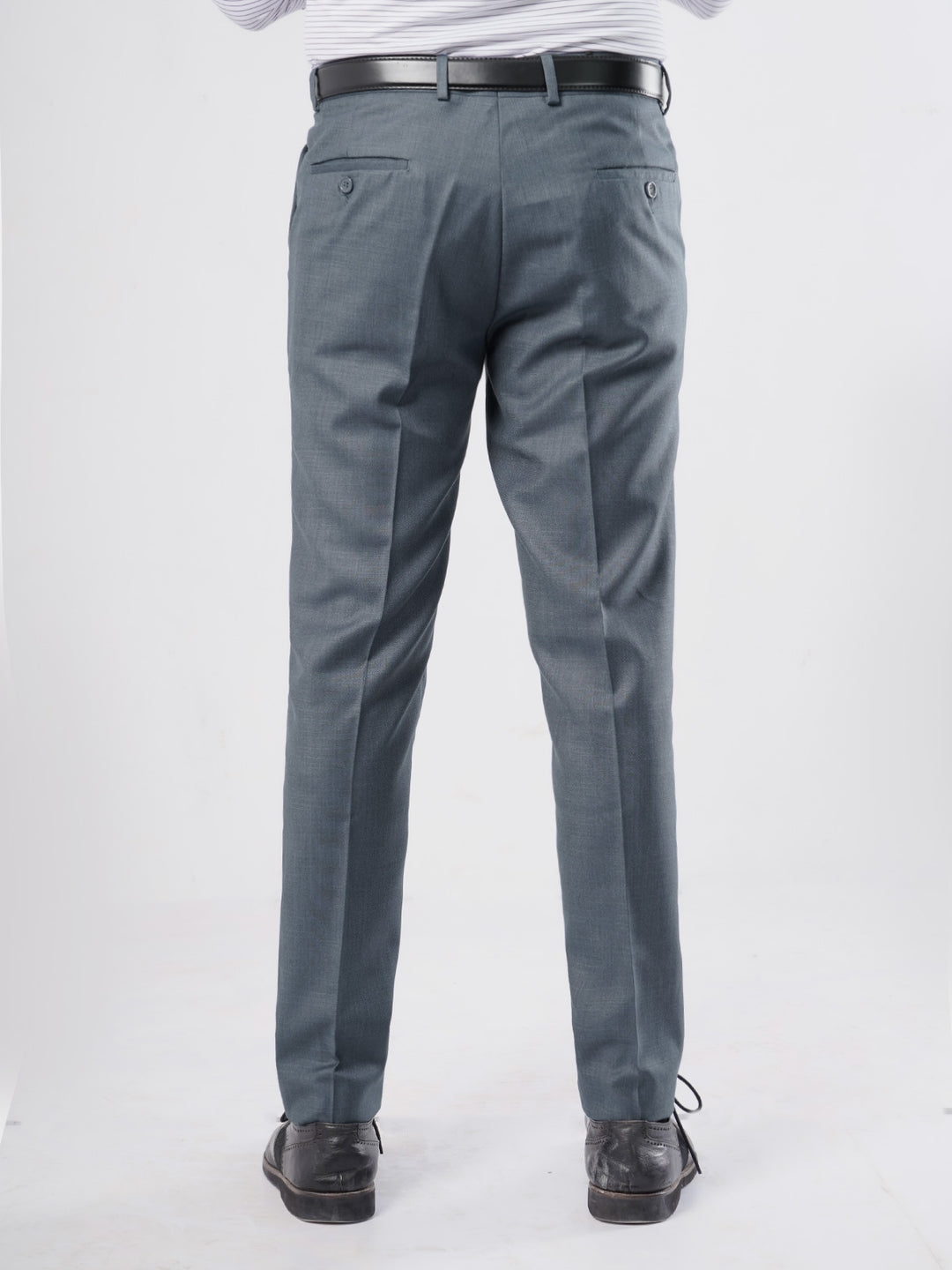 Dark Grey Self Executive Formal Dress Trouser (FDT-095)