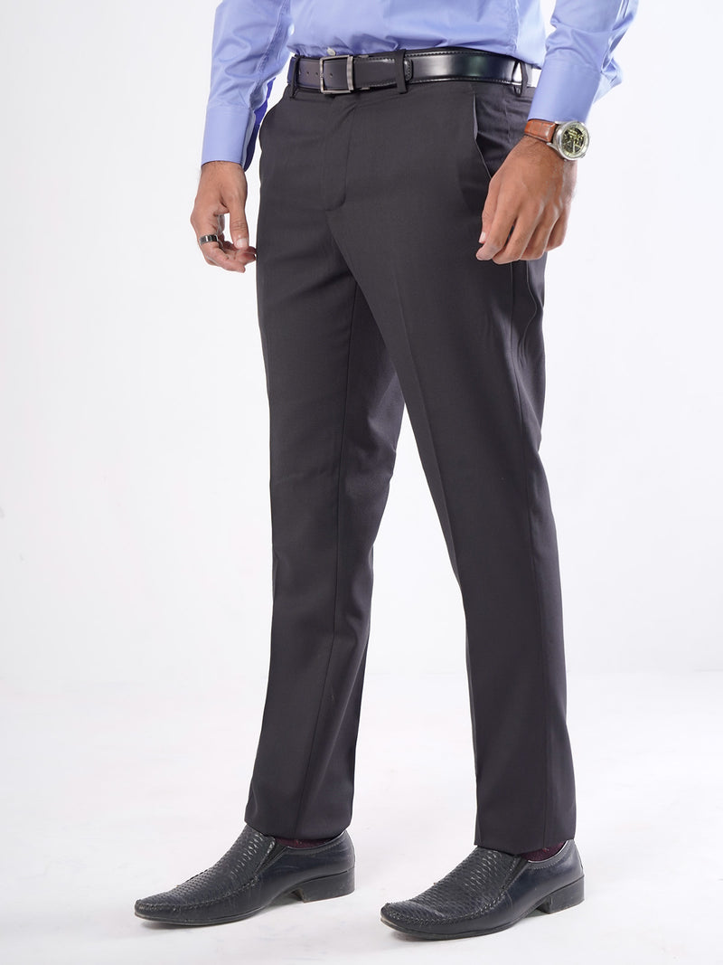 Black Plain Executive Formal Dress Trouser (FDT-098)