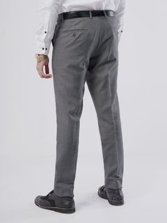 Grey Self Executive Formal Dress Trouser (FDT-099)