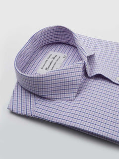 Multi Checkered, Executive Series, Cutaway Collar Men’s Formal Shirt (FS-113)