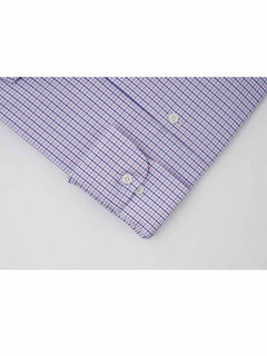 Multi Checkered, Executive Series, Cutaway Collar Men’s Formal Shirt (FS-113)