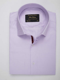 Light Purple Self, Elite Edition, French Collar Men’s Formal Shirt (FS-002)