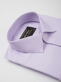 Light Purple Self, Elite Edition, French Collar Men’s Formal Shirt (FS-002)