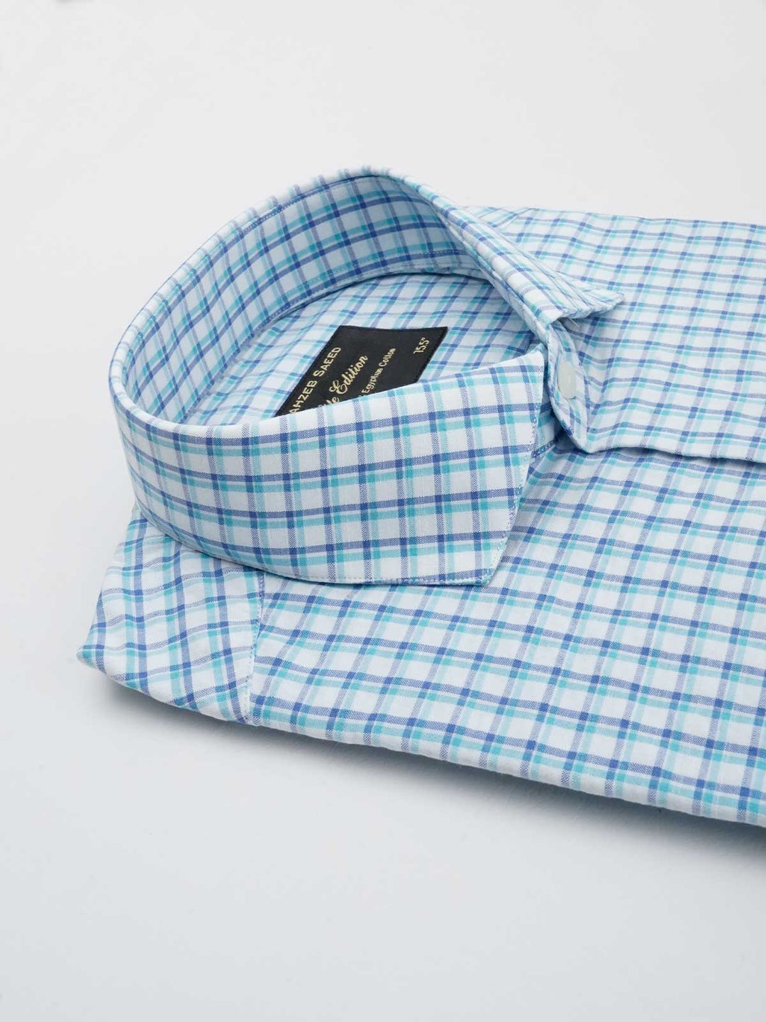 Multi Color Checkered, Elite Edition, Cutaway Collar Men’s Formal Shirt (FS-026)