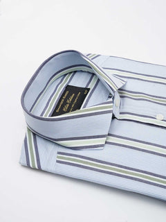 Multi Color Striped, Elite Edition, Cutaway Collar Men’s Formal Shirt (FS-030)