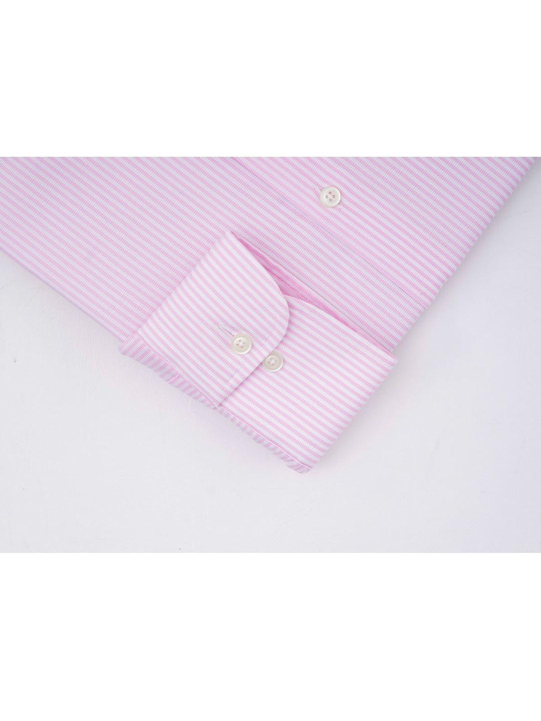 Pink & White Striped, Elite Edition, Cutaway Collar Men’s Formal Shirt (FS-033)