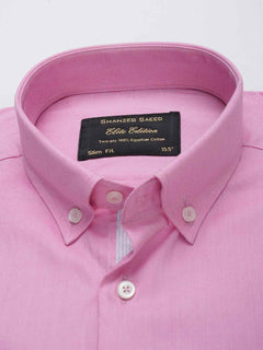 Pink Self, Elite Edition, Button Down Men’s Designer Formal Shirt (FS-004)