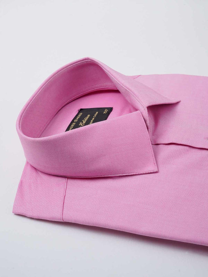 Pink Self, Elite Edition, French Collar Men’s Designer Formal Shirt (FS-007)