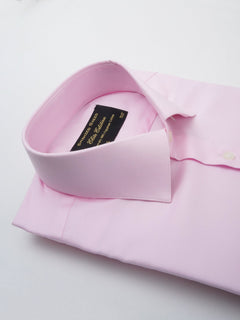 Light Pink Self, Elite Edition, French Collar Men’s Formal Shirt (FS-085)