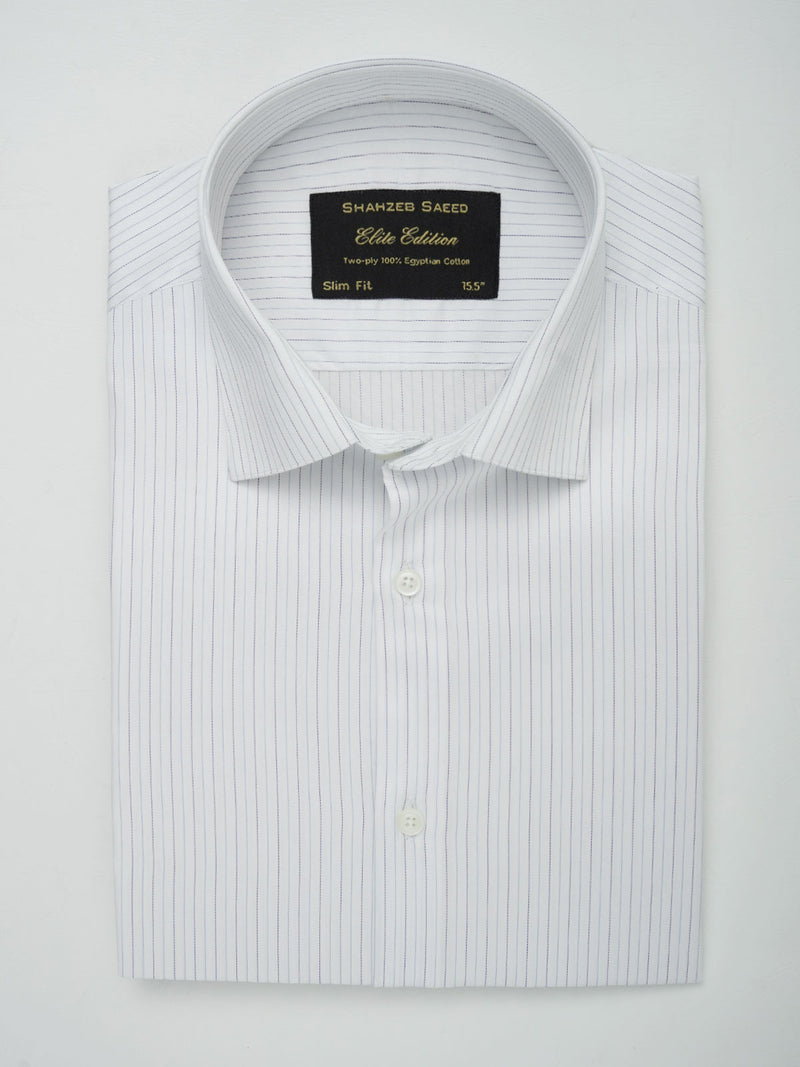 Multi Striped, Elite Edition, French Collar Men’s Formal Shirt (FS-086)