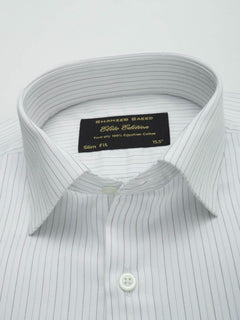 Multi Striped, Elite Edition, French Collar Men’s Formal Shirt (FS-086)