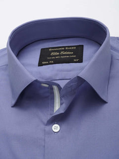 Blue Plain, Elite Edition, French Collar Men’s Designer Formal Shirt (FS-009)