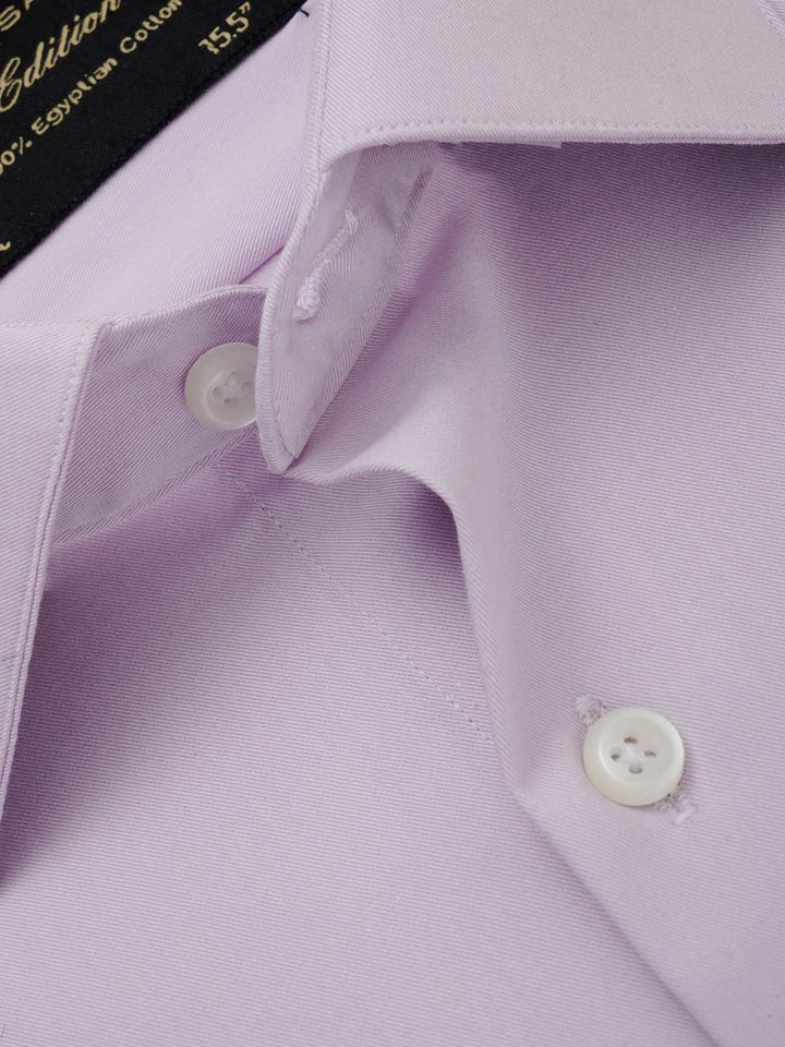 Light Purple Plain, Elite Edition, French Collar Men’s Formal Shirt (FS-100)