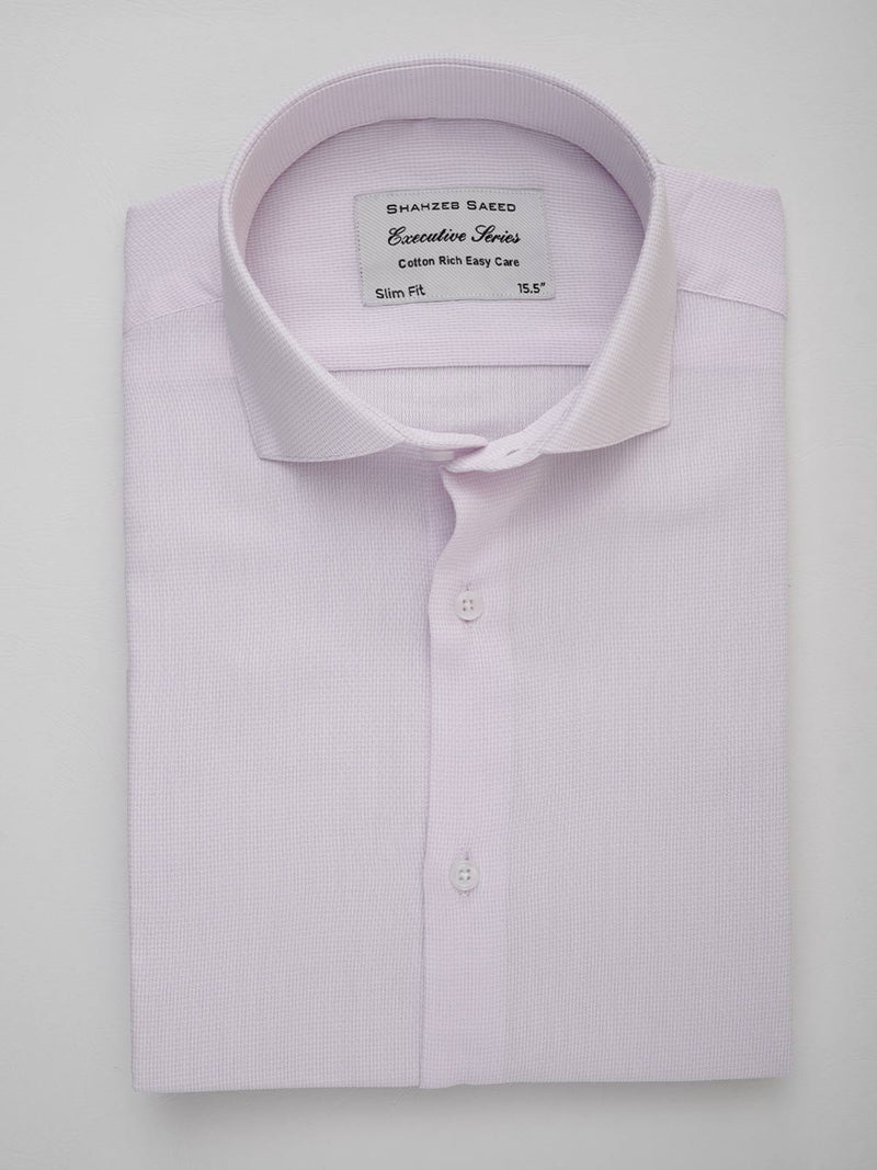 Light Pink Self, Executive Series, Cutaway Collar Men’s Formal Shirt (FS-101)