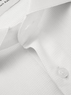 White Self, Executive Series, Cutaway Collar Men’s Formal Shirt (FS-105)