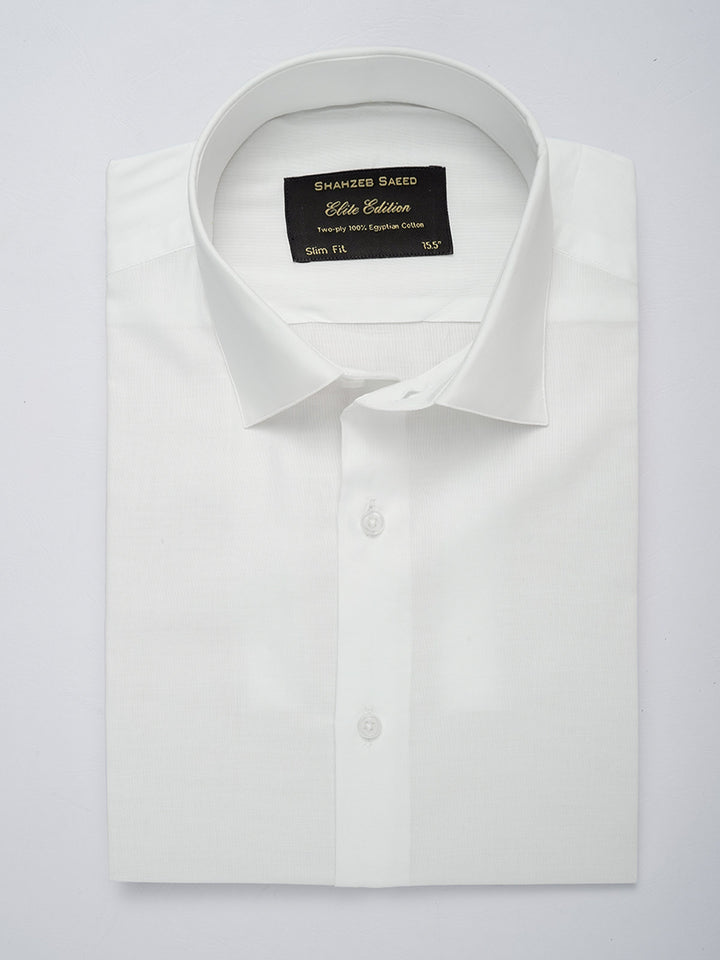 White Plain, Elite Edition, French Collar Men’s Formal Shirt (FS-012)