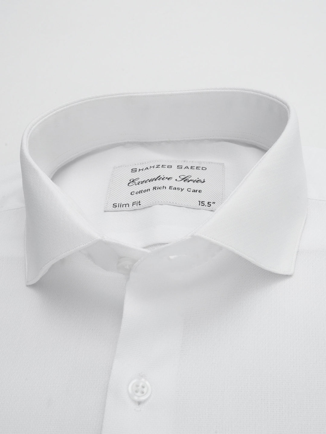 White Self, Executive Series, Cutaway Collar Men’s Formal Shirt (FS-124)