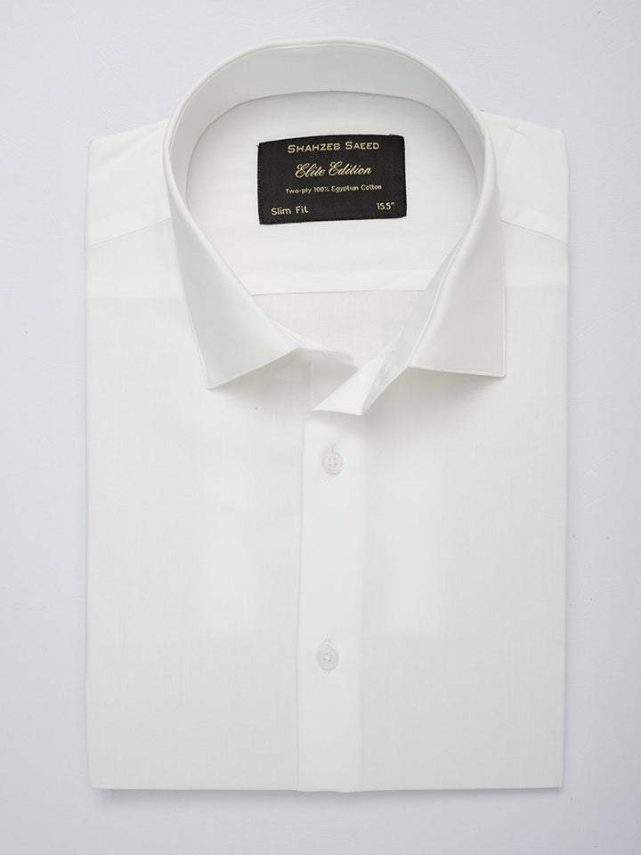 White Plain, Elite Edition, French Collar Men’s Formal Shirt (FS-014)