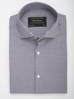 Multi Checkered, Elite Edition, Cutaway Collar Men’s Formal Shirt (FS-150)