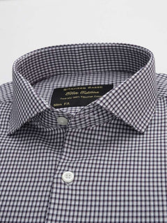 Multi Checkered, Elite Edition, Cutaway Collar Men’s Formal Shirt (FS-150)