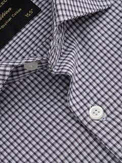 Multi Checkered, Elite Edition, Cutaway Collar Men’s Formal Shirt (FS-150)