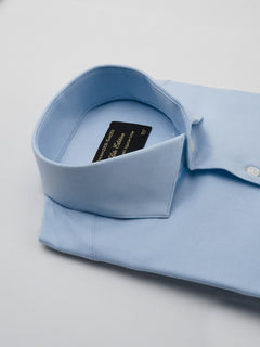 Sky Blue Self, Elite Edition, Cutaway Collar Men’s Formal Shirt (FS-159)