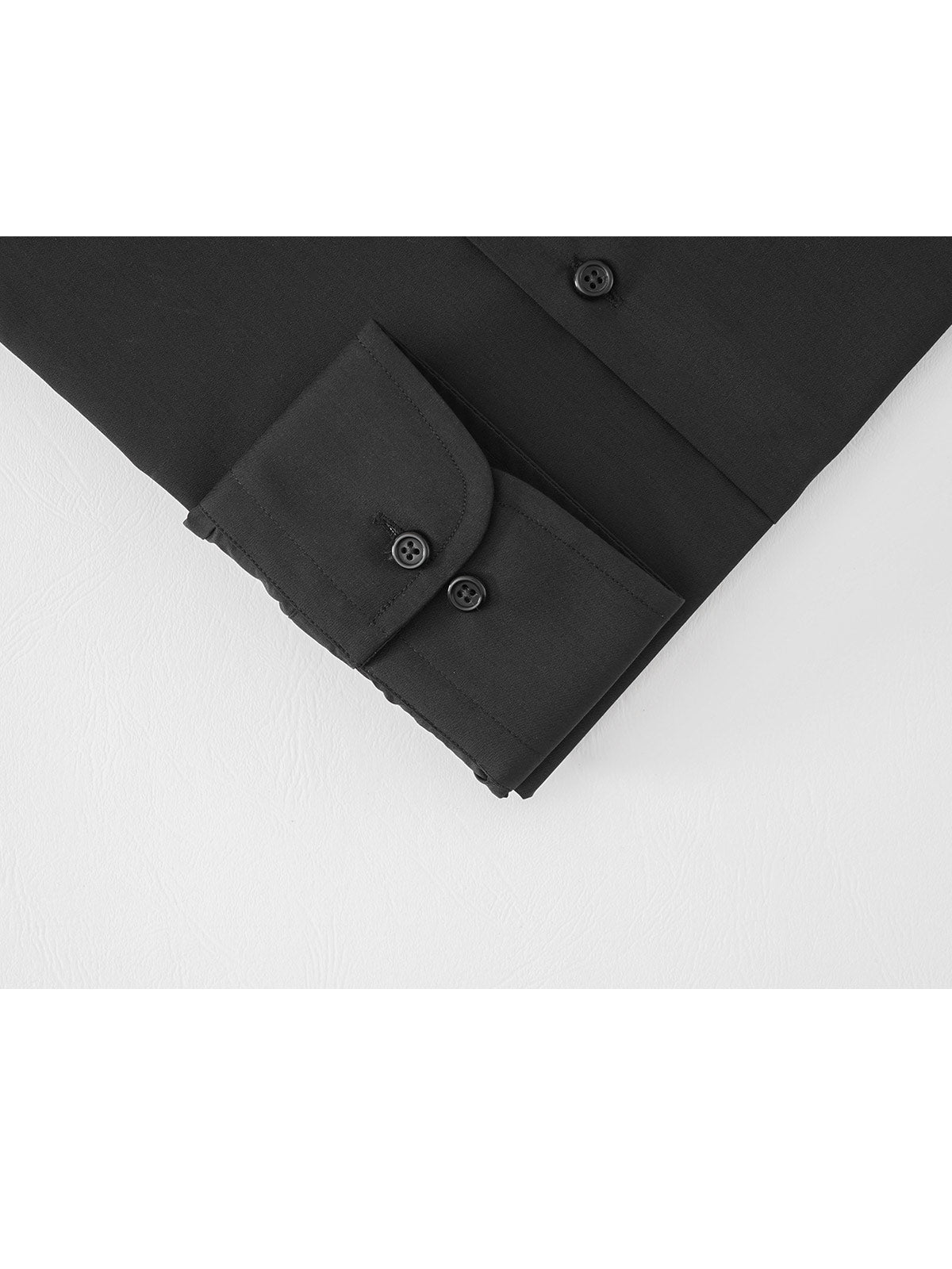 Black Plain, Elite Edition, French Collar Men’s Formal Shirt (FS-184)