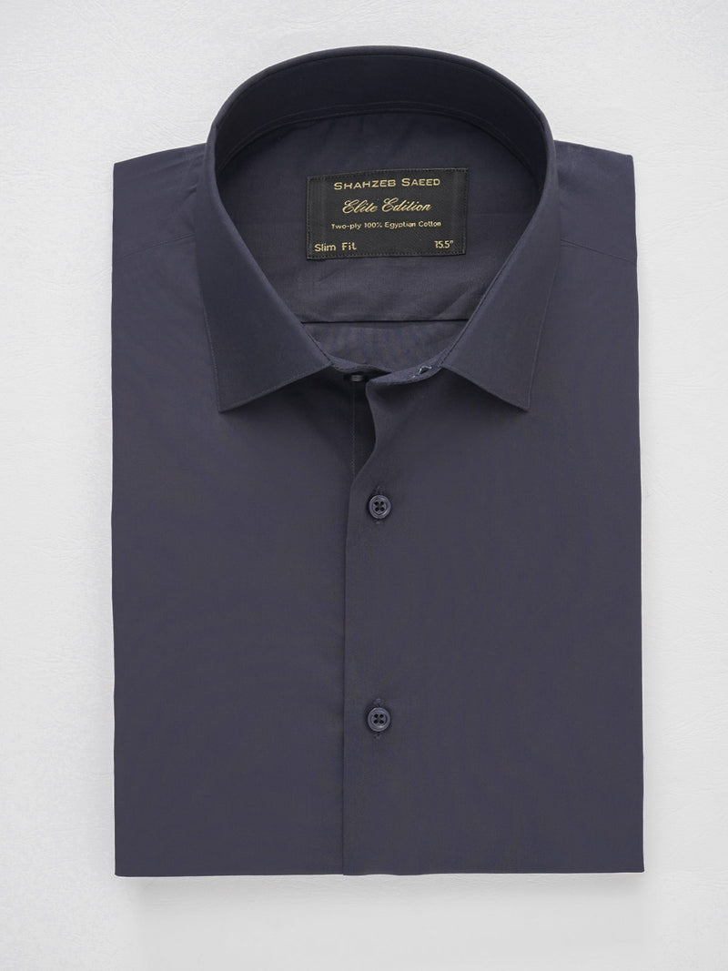 Blue Plain, Elite Edition, French Collar Men’s Formal Shirt (FS-185)