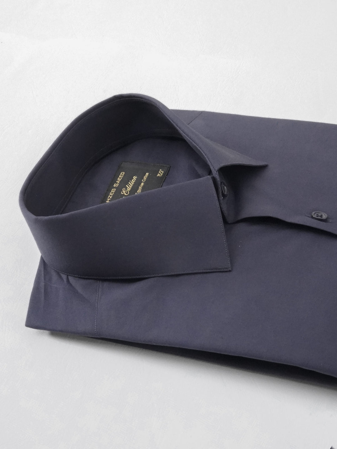 Blue Plain, Elite Edition, French Collar Men’s Formal Shirt (FS-185)