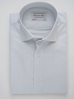 Light Grey Striped, Executive Series, French Collar Men’s Formal Shirt (FS-205)