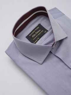 Light Purple Self, Elite Edition, French Collar Men’s Designer Formal Shirt (FS-225)