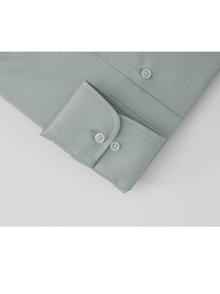 Grey Plain, Elite Edition, French Collar Men’s Formal Shirt (FS-235)