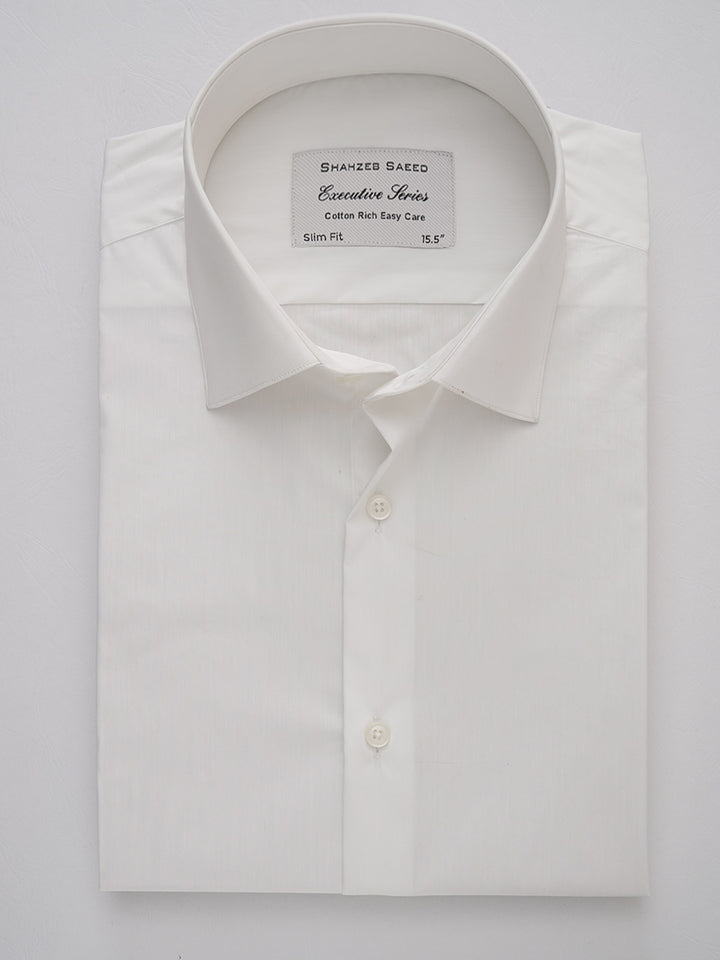 White Plain Executive Series, French Collar Men’s Formal Shirt (FS-239)