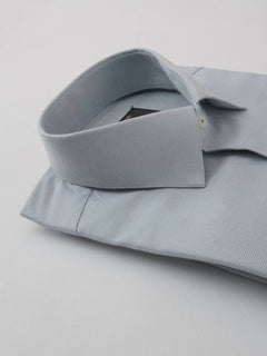 Grey Self, Elite Edition, French Collar Men’s Designer Formal Shirt (FS-244)