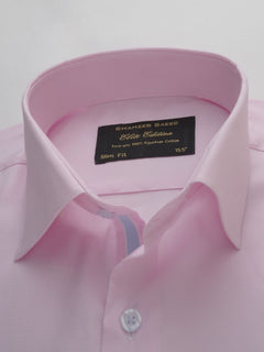 Light Pink Self, Elite Edition, French Collar Men’s Designer Formal Shirt (FS-249)